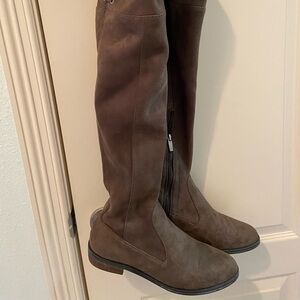 Vince Camuto Crisintha Taupe OTK Boots